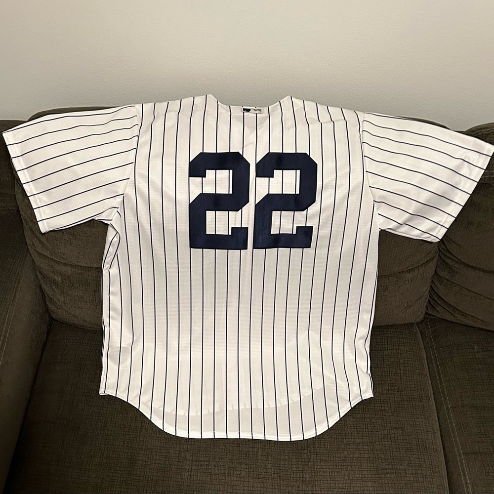 Nike Authentic New York Yankees Juan Soto #22 MLB Baseball Jersey Men’s Sz: L - Picture 7 of 7